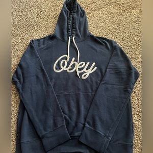 Men’s Obey Hoodie Sweatshirt Size XL